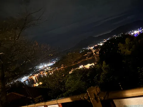 夜景に灯る光の絨毯