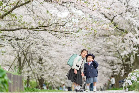 桜とランドセル、新生活は任せとけ！