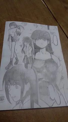 彼女の様々な表情
