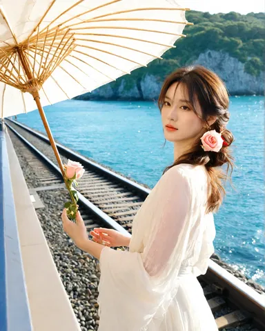 海風と花のリズム