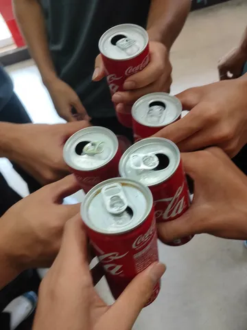 コカ・コーラで乾杯！