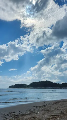 海風と雲の揺らぎ