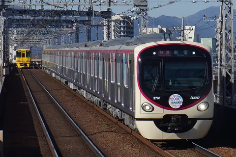 線路上の新旧対比