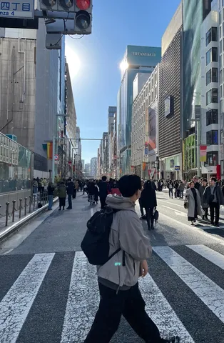 街のリズムを渡る