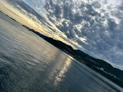 空と海、斜めからの誘い