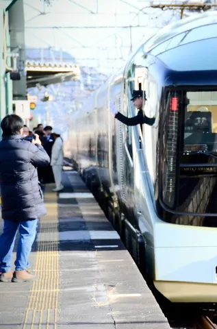 駅係員さんの粋な計らい？