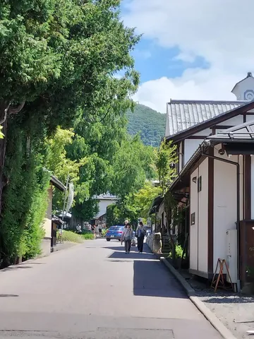 夏の静かな道