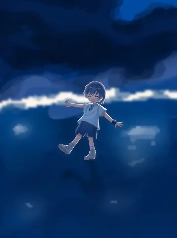 青い夢 float