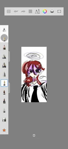 天使くん書いたにょん