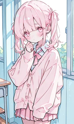 淡いピンク色の初恋。