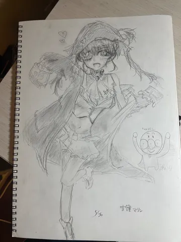 風をまとう幻想の少女