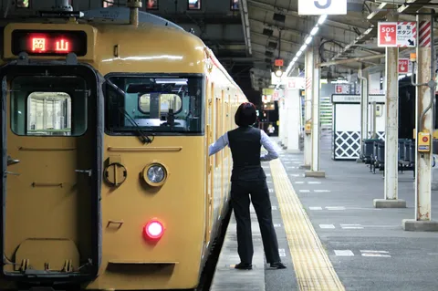 列車、ちょっとおすまし顔