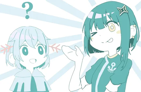 もしかして？と驚き顔