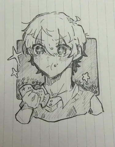 キラキラ輝く瞳の少年