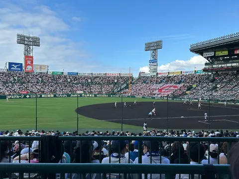 応援が渦巻く甲子園の熱気