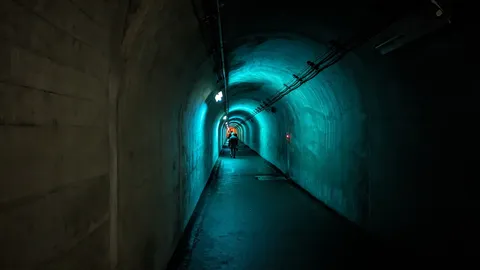 青のトンネルの余韻