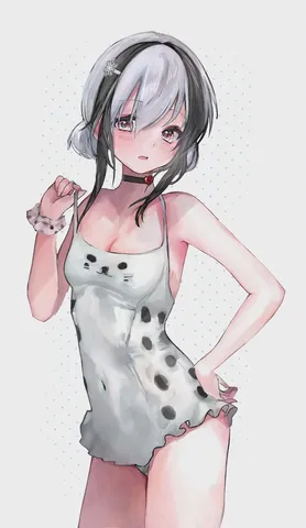 アニマル柄？なおやすみ姿