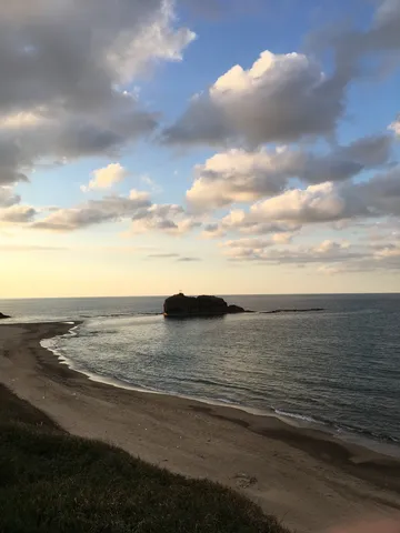 海辺の穏やかな余白
