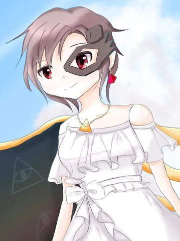 秘めたる意思、白きドレスの少女