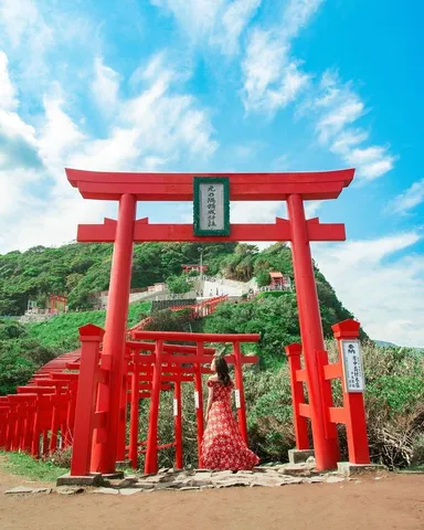 鳥居の道、どこまで続くのやら？