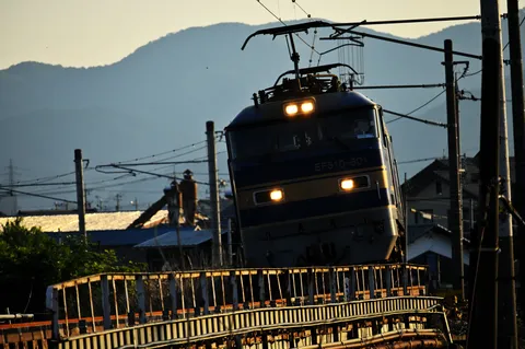 黄昏時の疾走、EF510-501