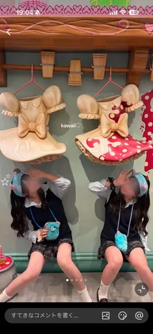 双子サリーと可愛い夢の空間