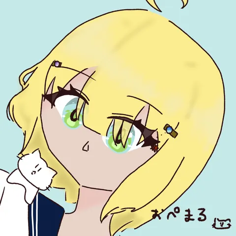 猫と少女、夢見る瞳