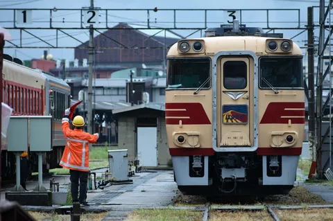 津山で蘇るはまかぜ