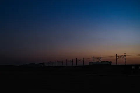 旅立ちの黄昏