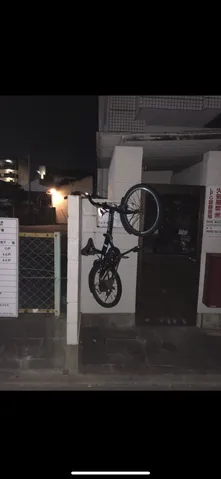 これは新しい駐輪方法？