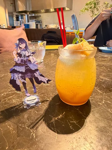 アクリルスタンドと夏の日の午餐