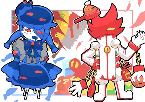 『激辛注意!？』スライム娘で炎のコック