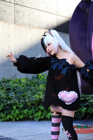 ハロウィン先取り？キュートな悪魔っ子