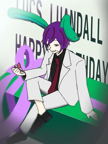 ウサ耳男子の誕生日プレゼント