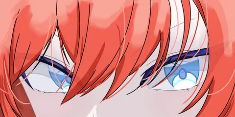 鮮やかな瞳、燃えるような髪