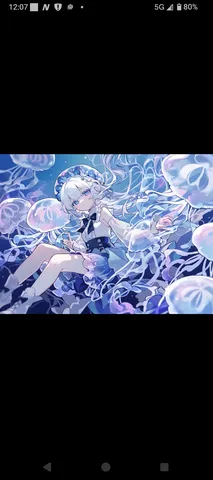 クラゲが揺れる夢の海