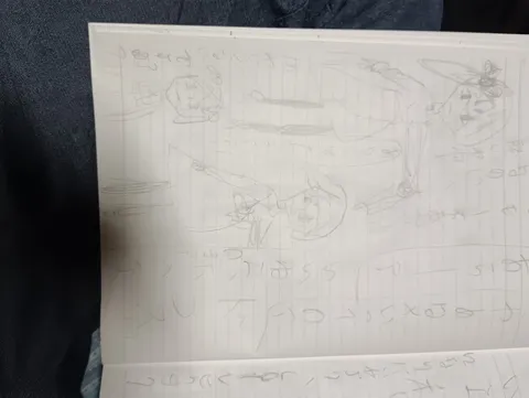 走り書きの静かな瞬間