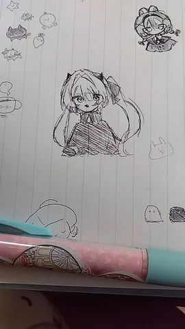 ノートに描かれた小さな世界