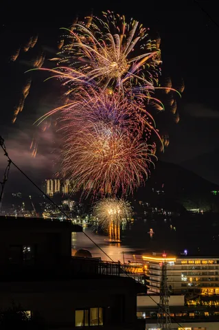 夜空を彩る花火の饗宴