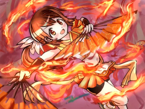 炎を操る笑顔の舞い手