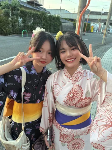 浴衣と笑顔の夏の一枚