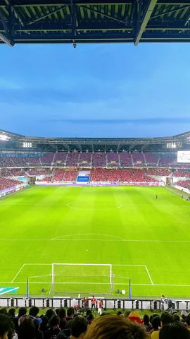 スタジアムに響く熱気