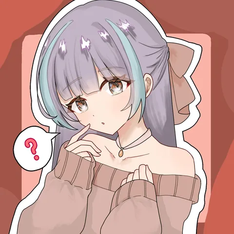 ちょっぴり悩む、透明感ある美少女