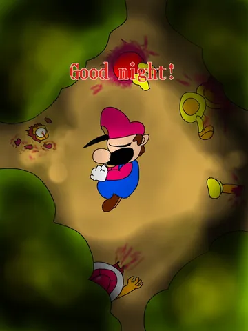 マリオ、おやすみ…？
