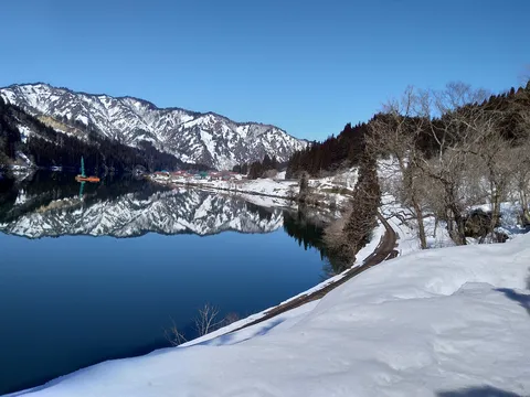 静寂に映る冬化粧