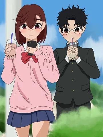 放課後のひととき、タピオカ片手に