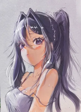 淡い光と潤む瞳