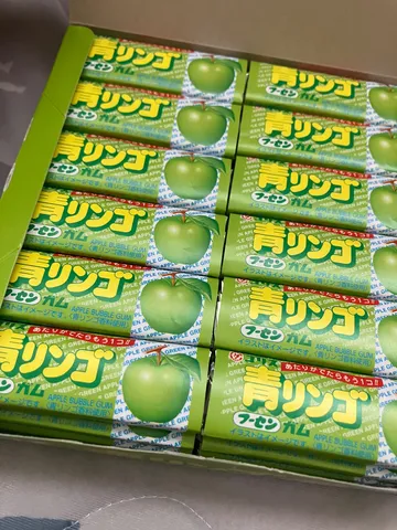 緑のリンゴガム、爽やかグリーン
