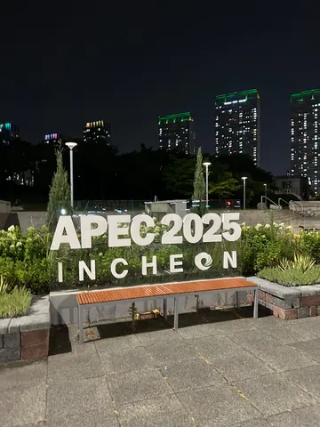 APEC 2025 인천의 밤