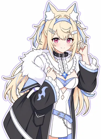 猫耳メイドさんのクールな魅力